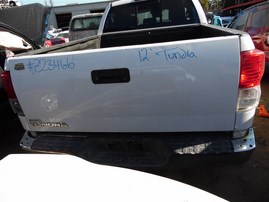 2012 Toyota tundra SR5 White Extended Cab 4.6L AT 2WD #Z23466